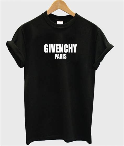 camiseta givenchy paris hombre